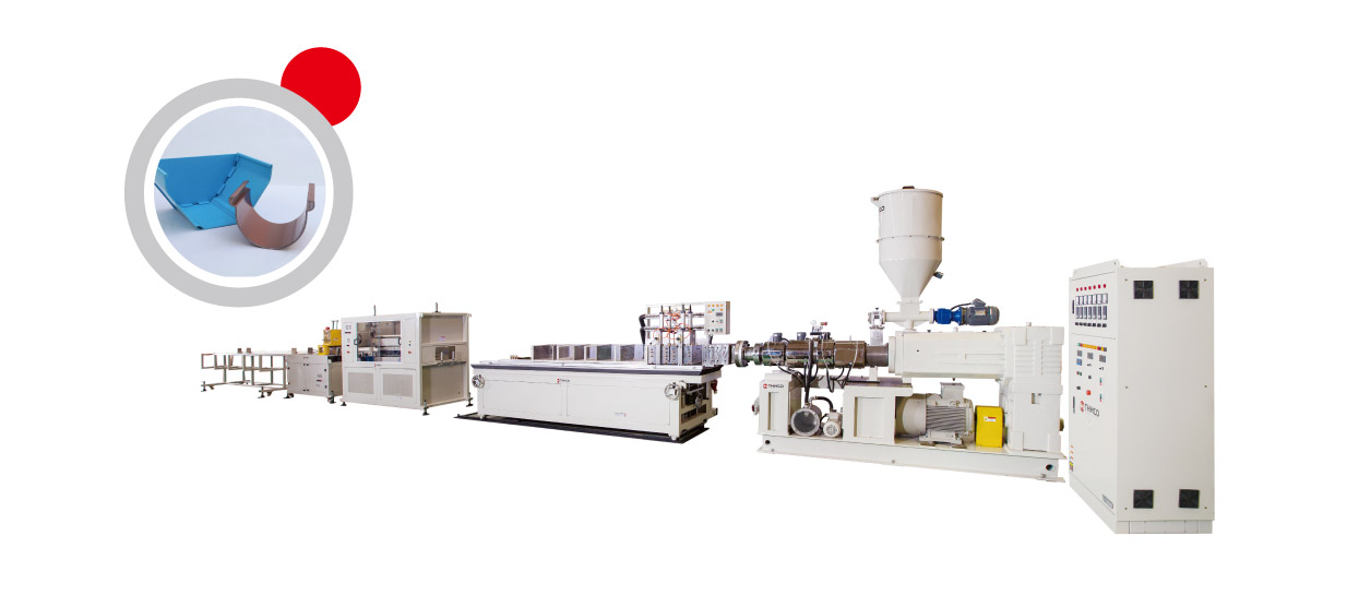 PVC Profile Twin Screw Extrusion Machine