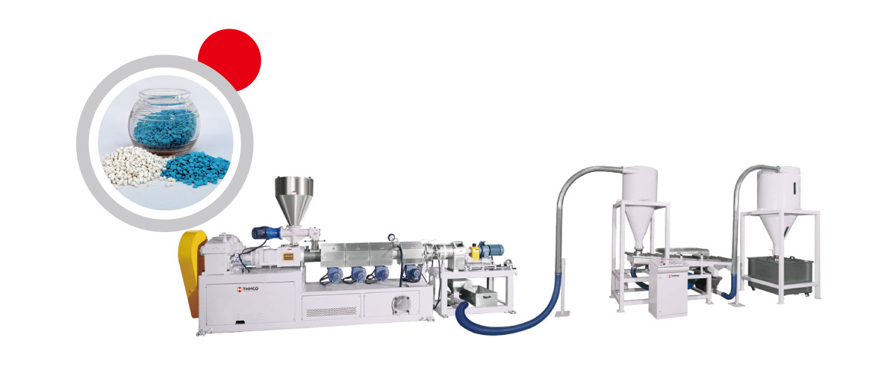 PVC Compounding Twin Screw Extrusion Machine